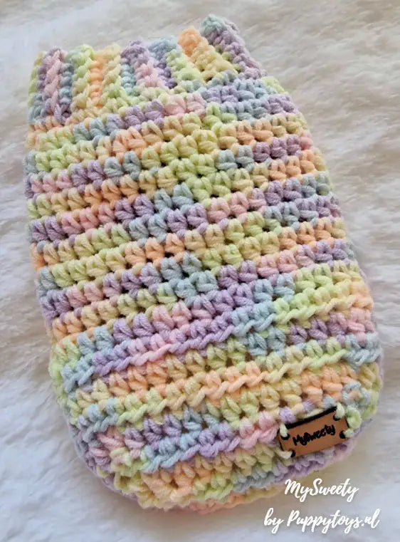 MySweety Hondentrui Rainbow Lila - Ruglengte 15 cm - Hondenkleding