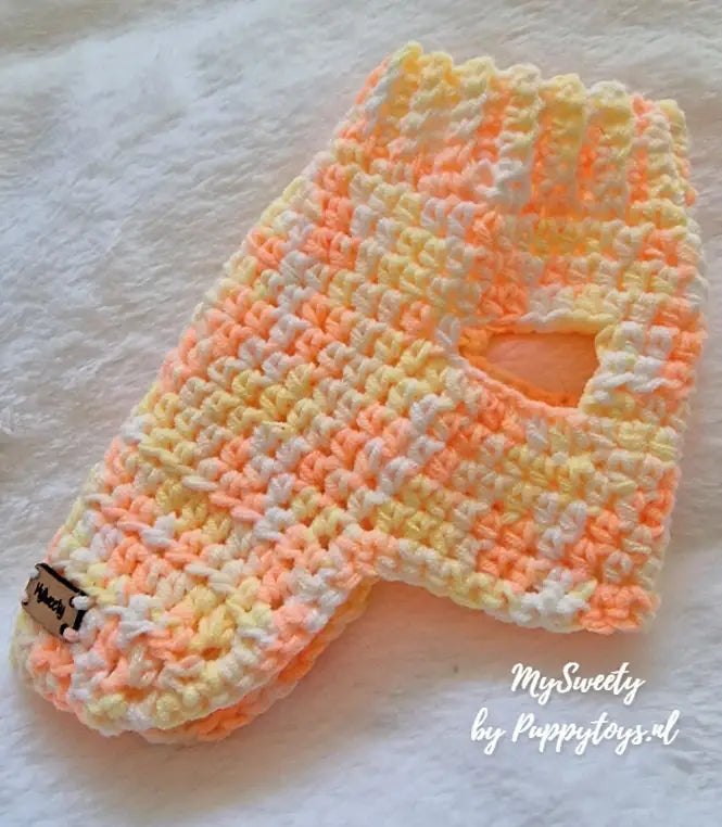 MySweety Hondentrui Rainbow Orange - Hondenkleding