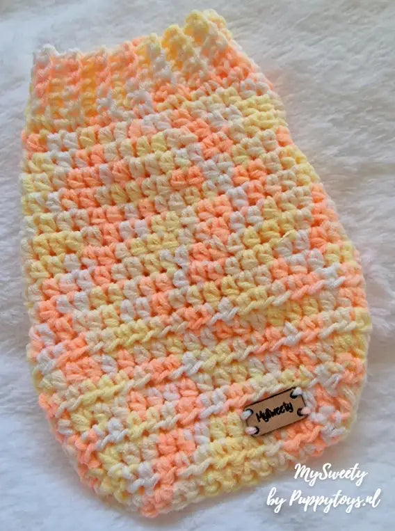 MySweety Hondentrui Rainbow Orange - Ruglengte 15 cm - Hondenkleding