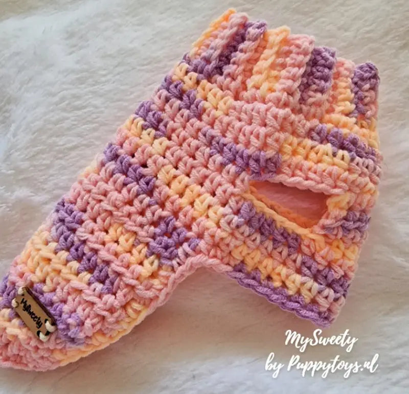 MySweety Hondentrui Rainbow Pink - Hondenkleding