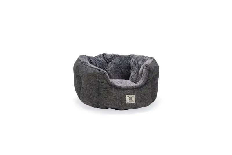 Nano Hondenmand Chill Kuzzi Rond — Grijs - Diameter 58 cm. - BEDDEN/MANDEN/KUSSENS