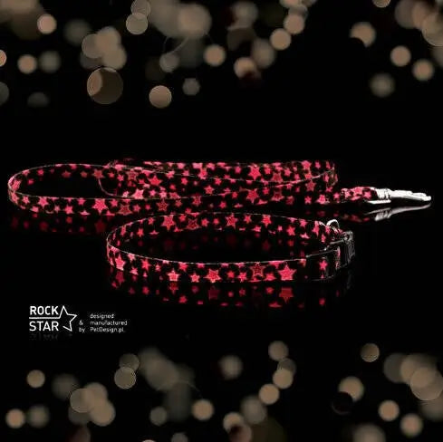 Nylon Looplijn Rock Star Red 120x10