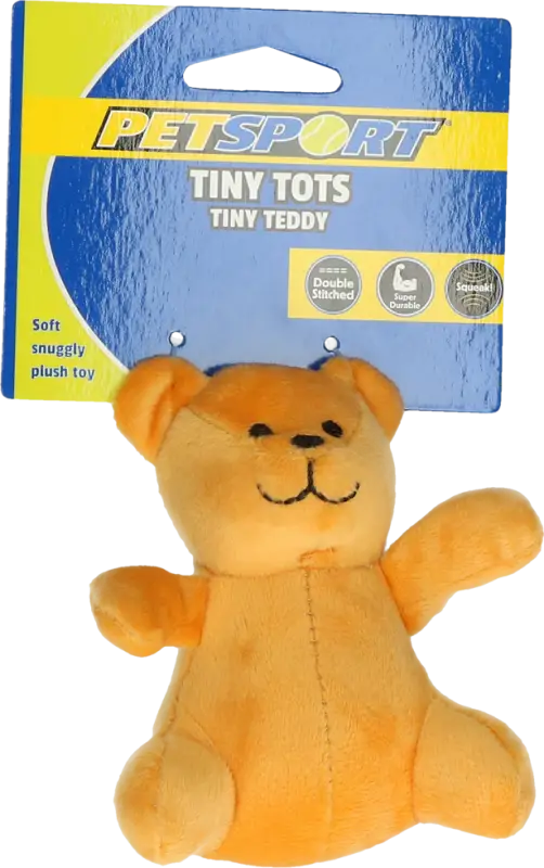 Petsport Tiny Tots Teddy Brown 10 cm