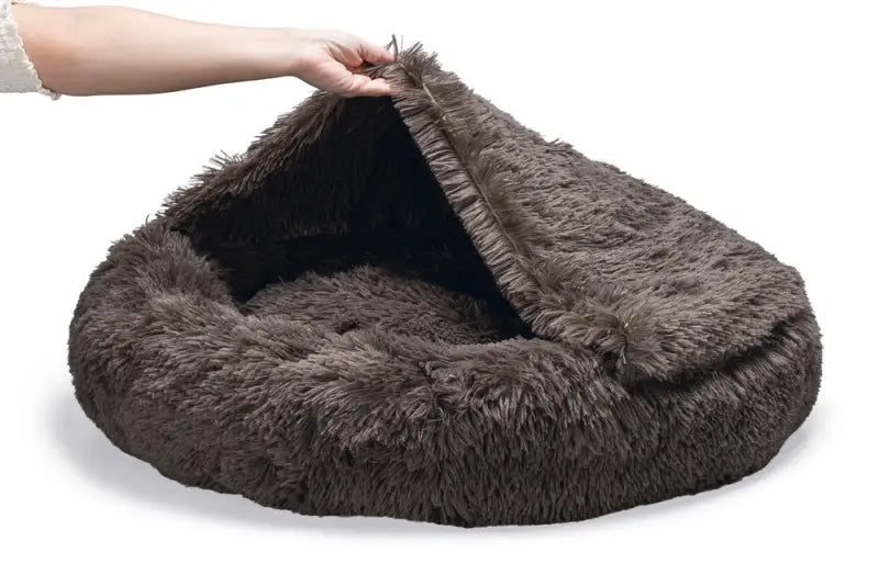 Pluche Hondenmand Yala — Bruin - BEDDEN/MANDEN/KUSSENS