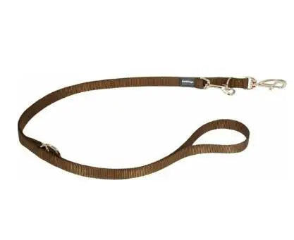 Red Dingo Hondenriem Brown 200 cm x 15 mm — 200 cm x 15 mm