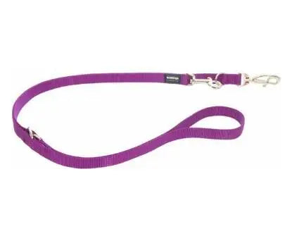 Red Dingo Hondenriem Purple 180 cm x 12 mm — 180 cm x 12 mm