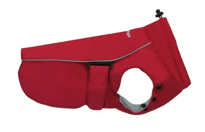 Red Dingo Jas rood — Ruglengte 30 cm