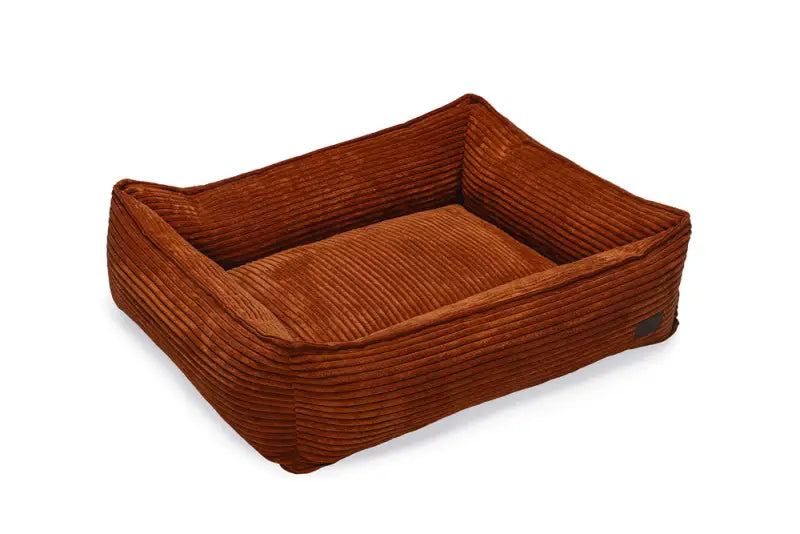 Ribbed Hondenmand antraciet — Terra - 80x70x22 cm - BEDDEN/MANDEN/KUSSENS