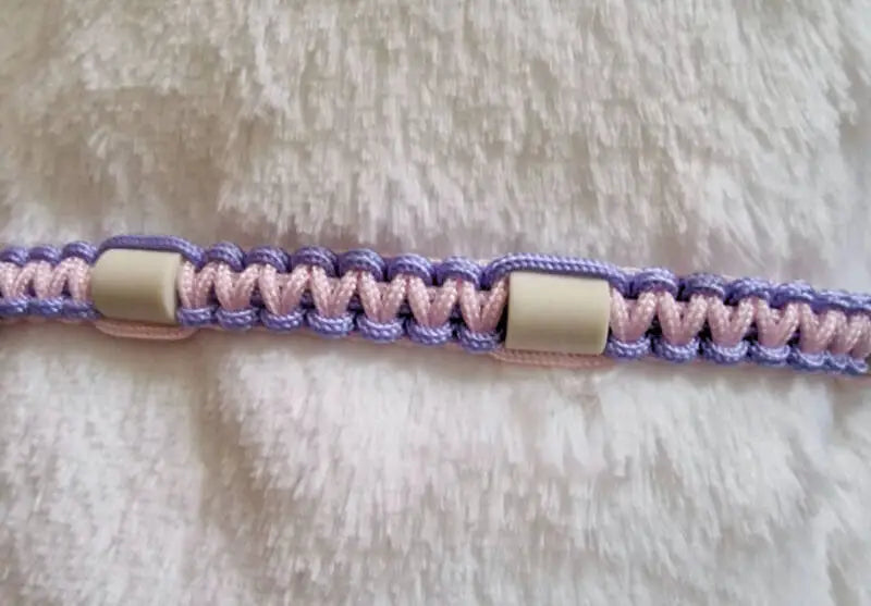 Tekenband Lila / Roze 30-35 cm