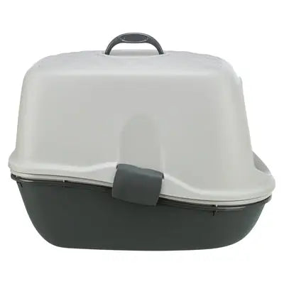 Trixie Berto Kattenbak Overdekt Met Zeef Scheidingssysteem Grijs