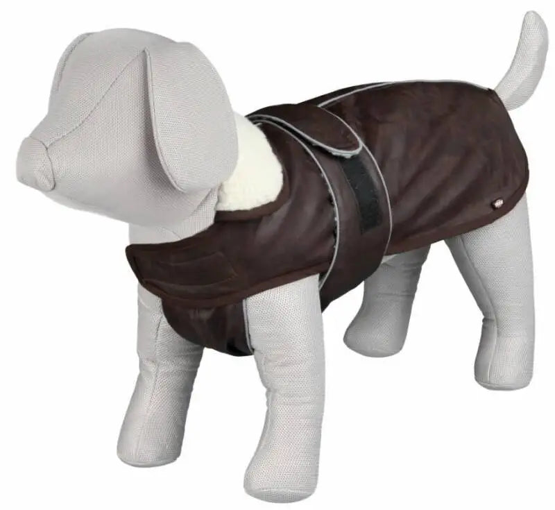 Trixie Hondenjas Chambéry bruin — Ruglengte 40 cm
