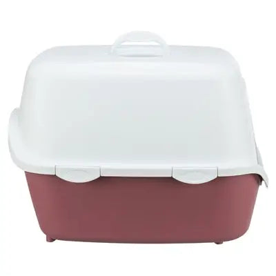 Trixie Kattenbak Vico Oudroze / Wit