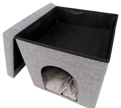Trixie Poef Kattenmand Relax-Iglo Alois Grijs