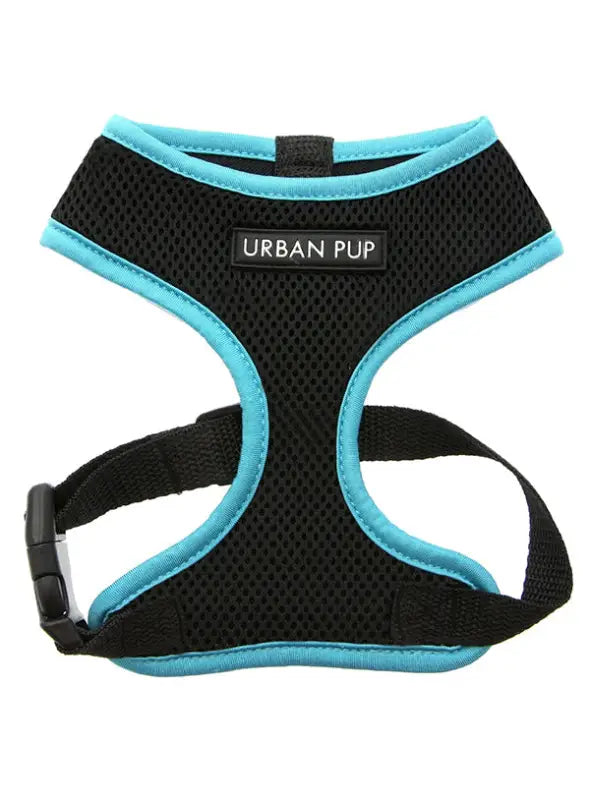 UrbanPup Active Mesh Neon Harness — Blauw - XXS 20-25 cm - Hondentuigje