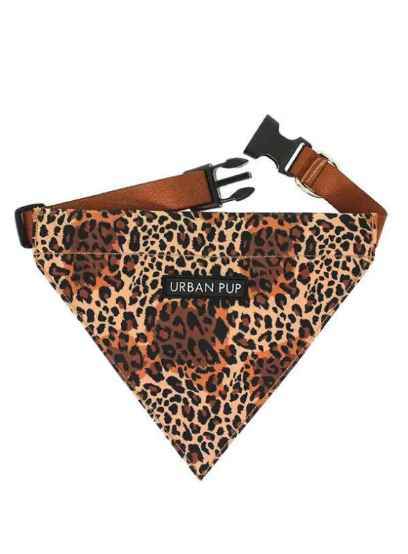 UrbanPup Bandana Cheetah Brown 33-40 M