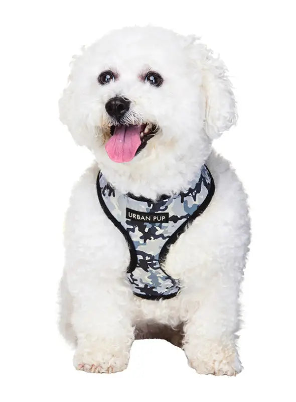 UrbanPup Camouflage Harness — Grijs - Hondentuigje