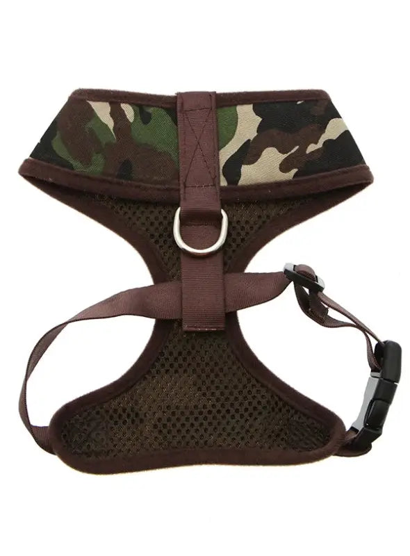 UrbanPup Camouflage Harness — Groen - Hondentuigje