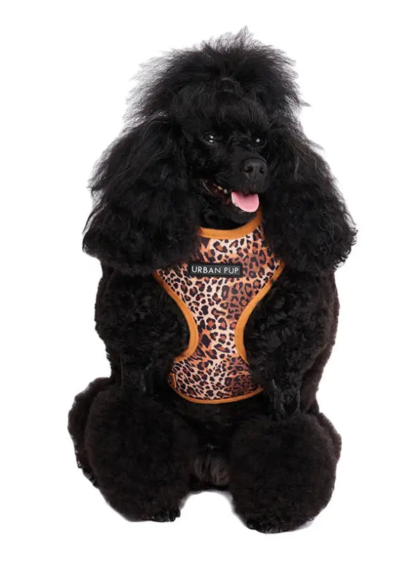 UrbanPup Cheetah Brown Harness — Bruin - Hondentuigje