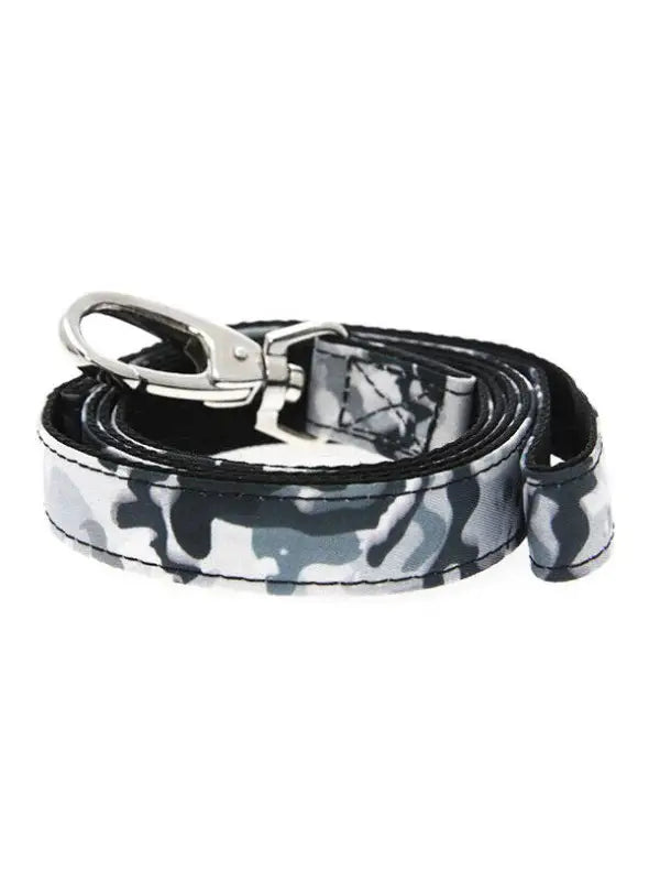 UrbanPup Hondenriem Grey Camouflage — 111 cm x 22 mm