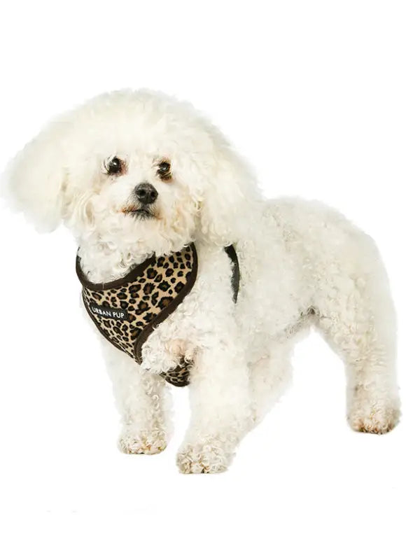 UrbanPup Leopard Harness — Bruin - Hondentuigje