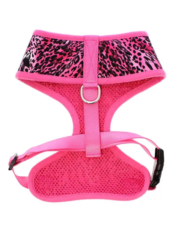 UrbanPup Pink Leopard Harness — Roze - Hondentuigje