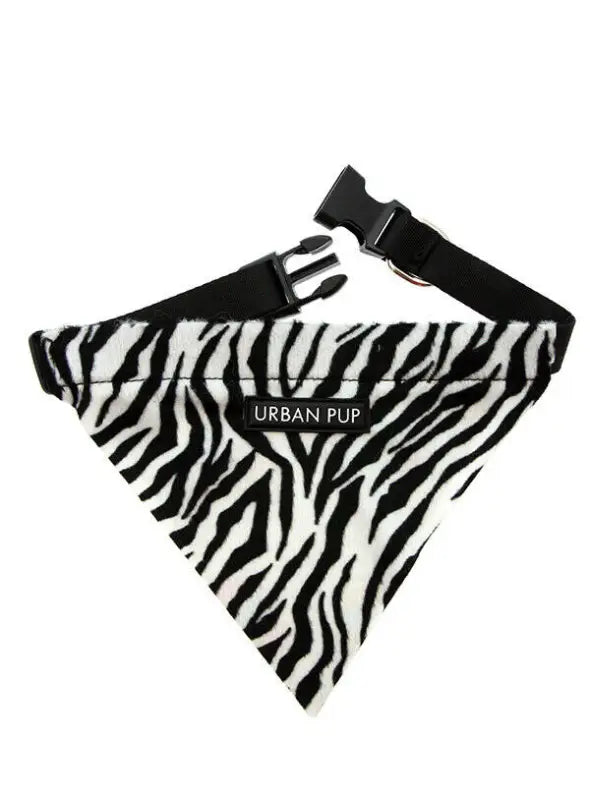 UrbanPup Zebra Bandana 28-34 S