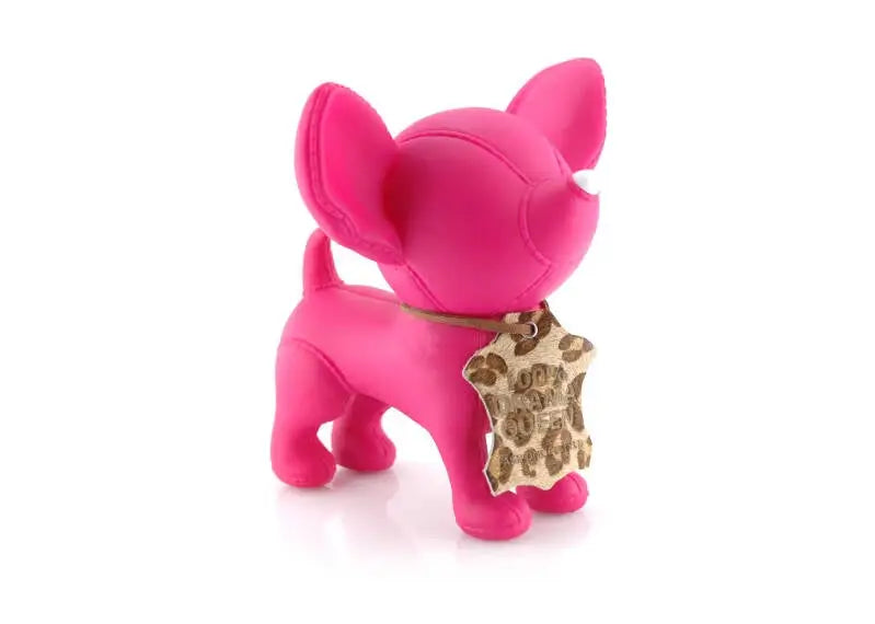 Whaa Whaa Doggybank Chihuahua Drama Queen spaarpot — Roze