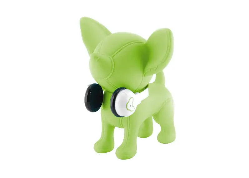 Whaa Whaa Doggybank Chihuahua Goes Music spaarpot — Lime