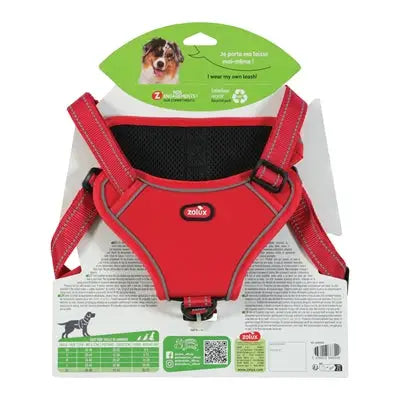 Zolux Easyride Hondentuig Rood