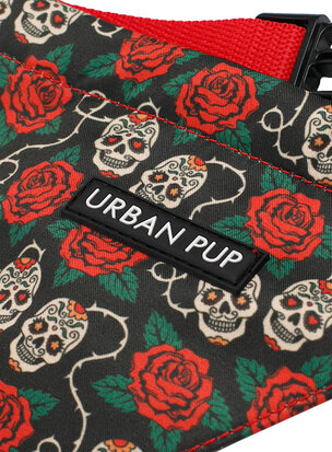 Urban Pup Bandana Skull and Roses