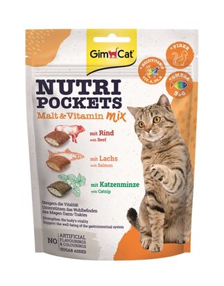 Gimcat Nutri Pockets Malt Vitamine-Mix 150 gr