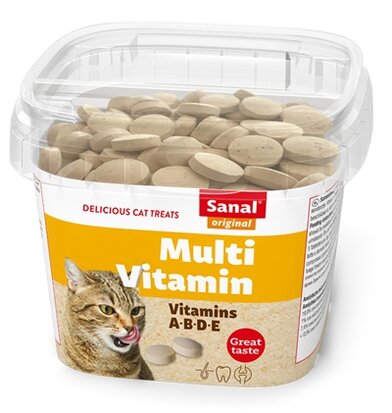 Sanal Cat Multi Vitamin Snacks Cup 100 gr