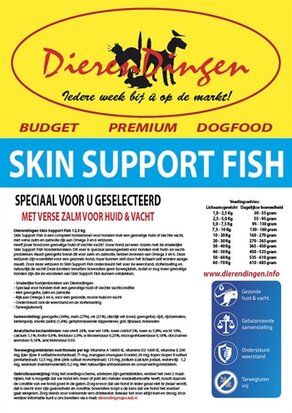 Budget Premium Skin Support Fish 12,5 kg