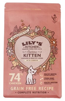 Lily's Kitchen Cat Kitten Chicken / White Fish 800 gr