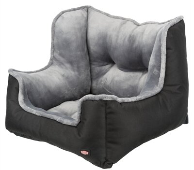Trixie Autostoel zwart / grijs 50 x 50 x 40 cm