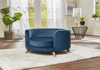 Enchanted Sofa Rosie blauw 68,5 x 68,5 x 35,5 cm
