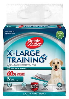 Simple Solution Puppy Training Pads XL 10 ST