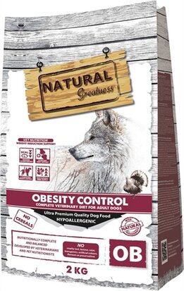 Natural Greatness Veterinary Diet Dog Obesity Control 2 kg