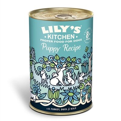 Lily's Kitchen Dog Puppy Turkey / Duck / Kale 6x400 gr