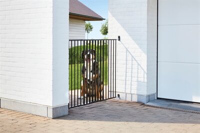 Savic Dog Barrier Afsluithek Outdoor Zwart 84-154X95 cm