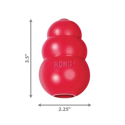 KONG Classic Rood Medium 5,5X5,5X9 cm