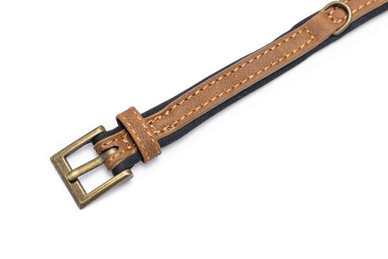 Beeztees Balacron Halsband Ax bruin 21-26 cm x 10 mm