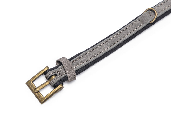 Beeztees Balacron Halsband Ax grijs 21-26 cm x 10 mm