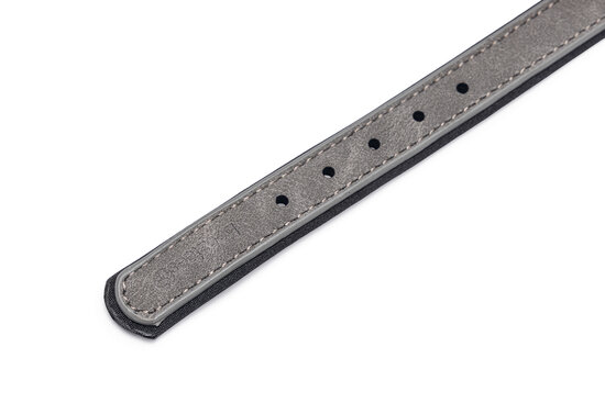 Beeztees Balacron Halsband Ax grijs 29-35 cm x 15 mm