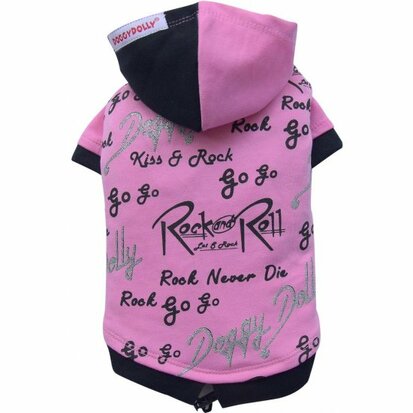 Doggy Dolly Rock&Roll hoodie
