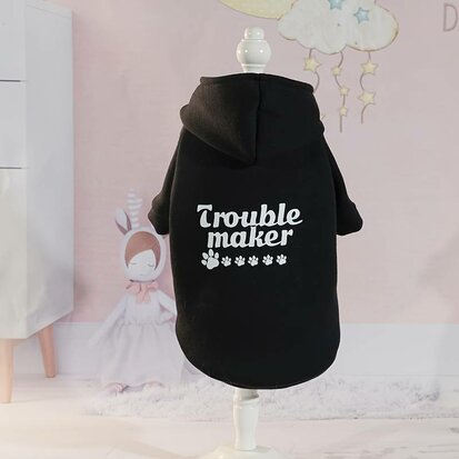 Chihuahua hoodie Trouble Maker XS 20 cm