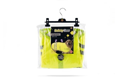 Beeztees Safety Gear hondenjas Teddie reflecterend geel 40 cm
