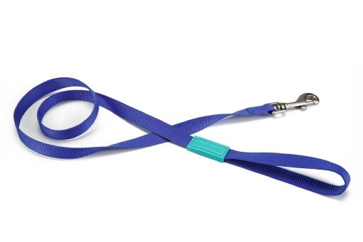 Beeztees nylon looplijn Uni blauw 120 cm x 10 mm