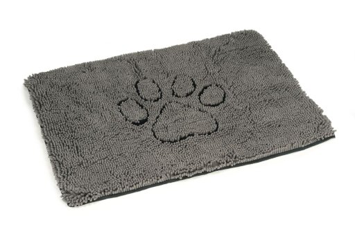 Dirty dog droogloopmat grijs 88 x 68 cm