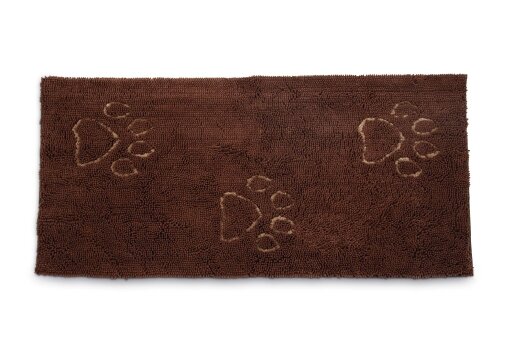 Dirty dog droogmat loper bruin 152 x 76 cm